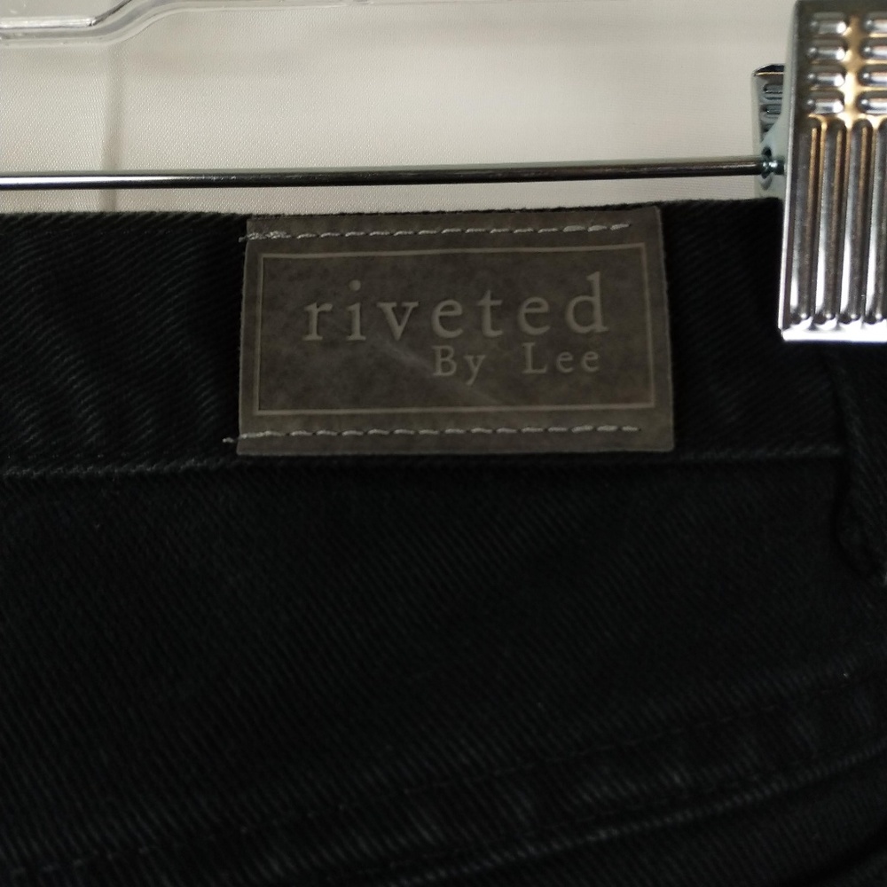 Vtg Lee riveted high waist mom jeans size 12L - Picture 6 of 7